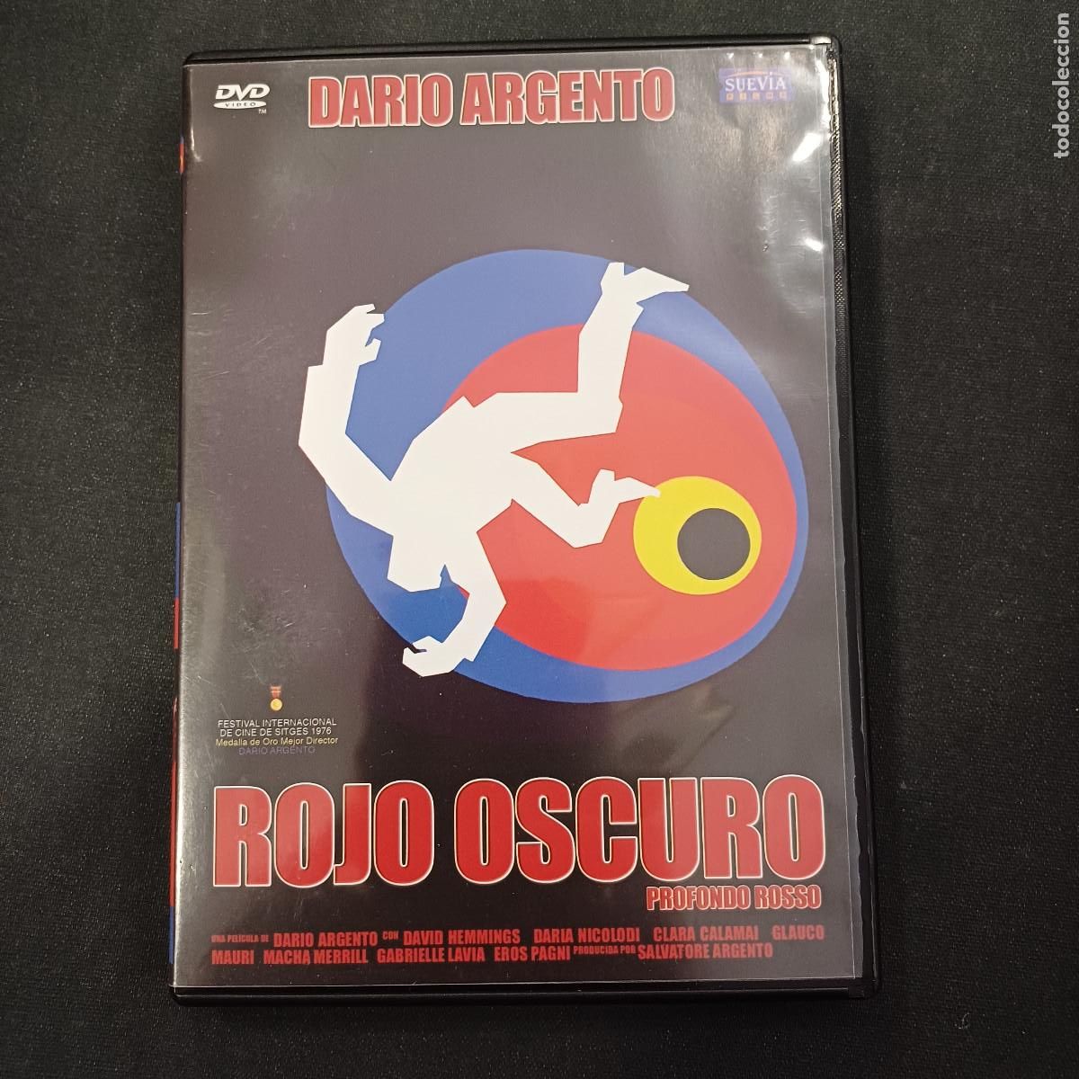 Cine: ROJO OSCURO/PROFONDO ROSSO/GIALLO/DARIO ARGENTO/DVD.