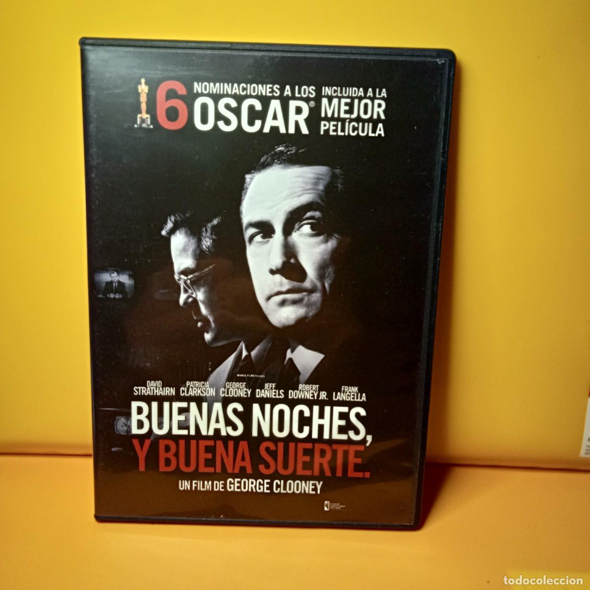 Cine: BUENAS NOCHES Y BUENA SUERTE. GEORGE CLLONEY. DVD. (DRAMA) FORMATO: SLIM