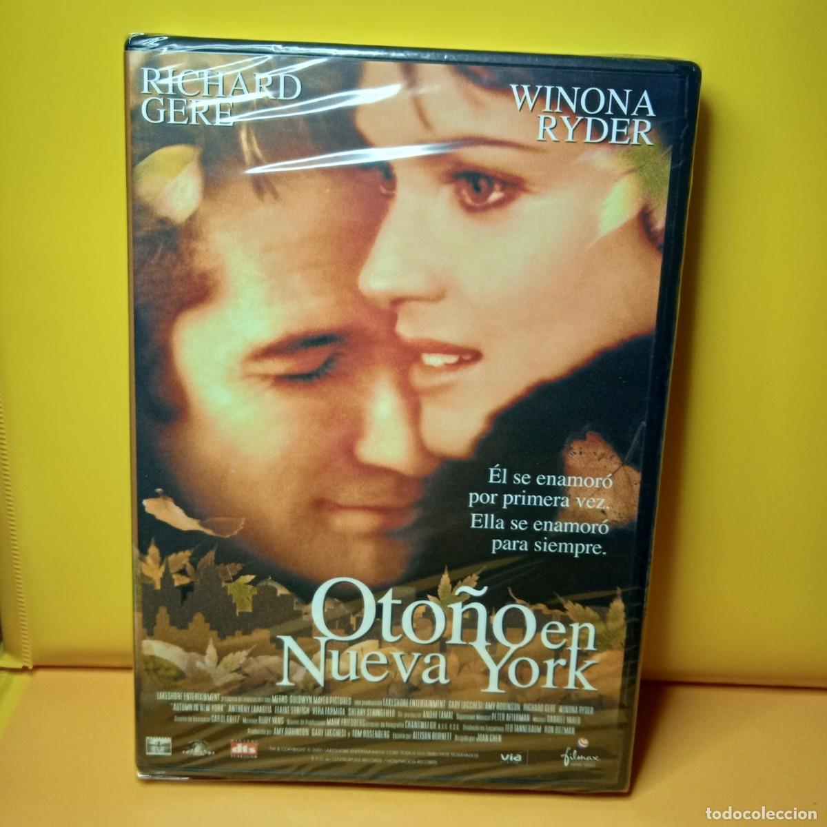 Cine: DVD - OTO&Ntilde;O EN NUEVA YORK - RICHARD GERE & WINONA RYDER (DRAMA)