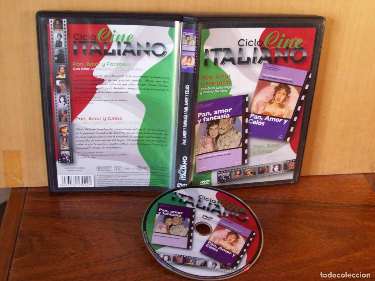 Cine: PAN, AMOR, Y FANTASIA + PAN AMOR Y CELOS - 2 PELICULAS EN UN SOLO DVD