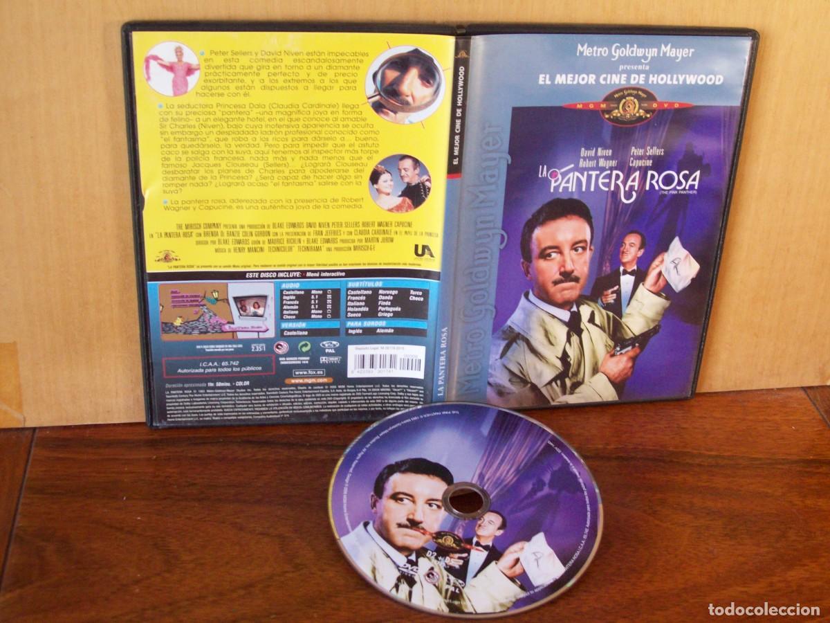 Cine: LA PANTERA ROSA - DAVID NIVEN - PETER SELLERS - ROBERT WAGNER - DVD CAJA FINA