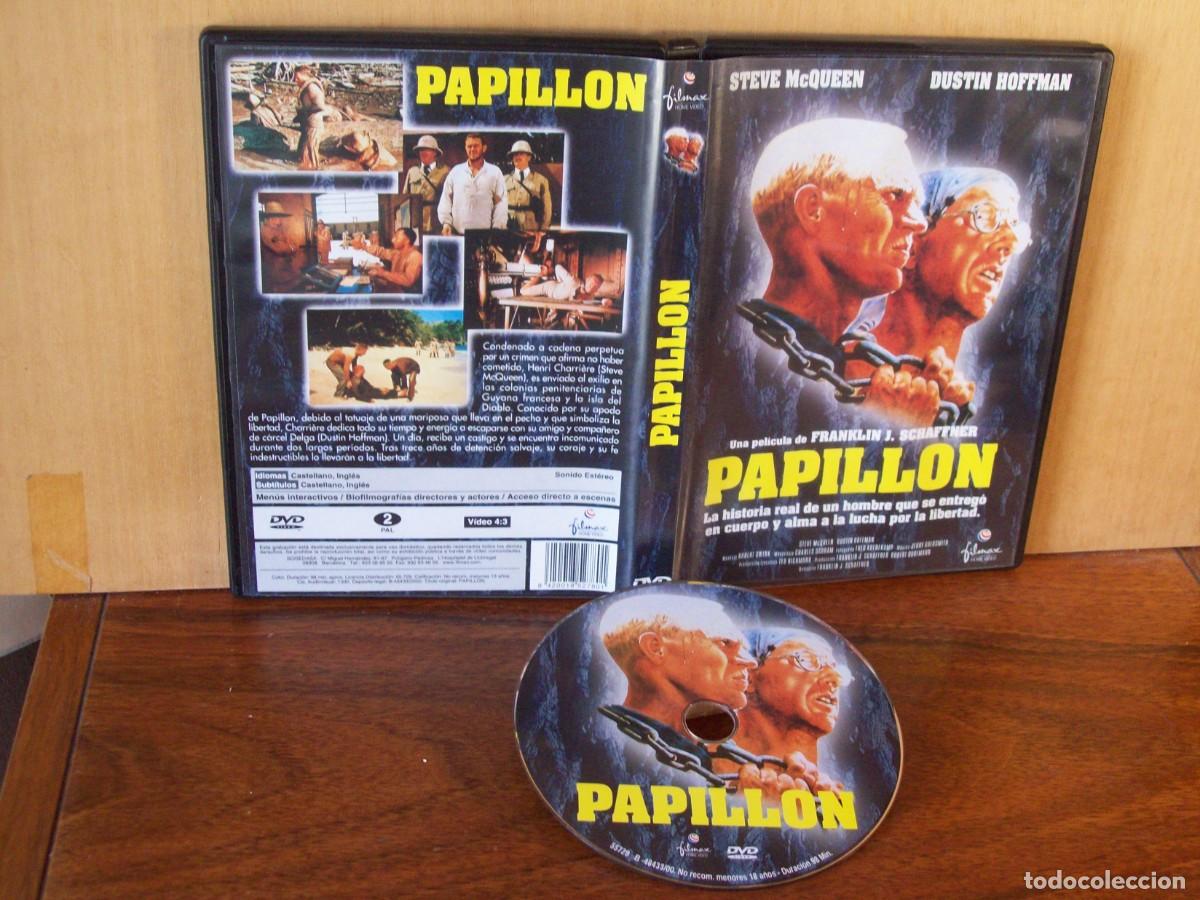Cine: PAPILLON - STEVE McQUEEN - DUSTIN HOFFMAN - DVD