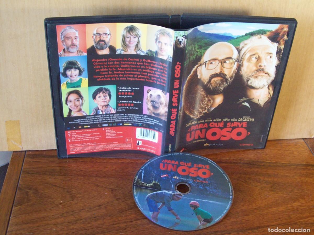 Cine: PARA QUE SIRVE UN OSO - JAVIER CAMARA -GONZALO DE CASTRO - EMMA SUAREZ - DVD