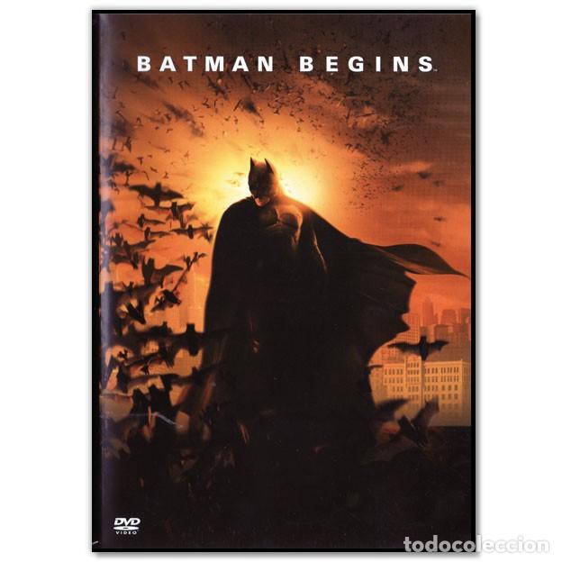 Cine: BATMAN BEGINS DVD (Superheroes, Acci&oacute;n)