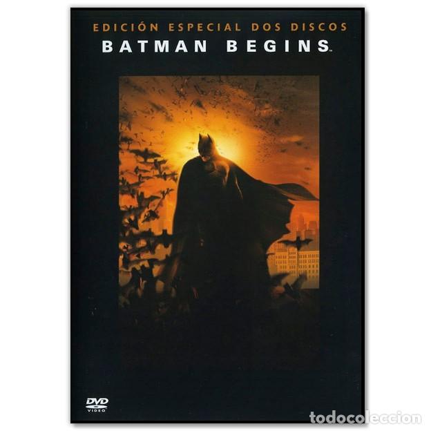 Cine: BATMAN BEGINS DVD (Thriller, Acci&oacute;n, Superh&eacute;roes)