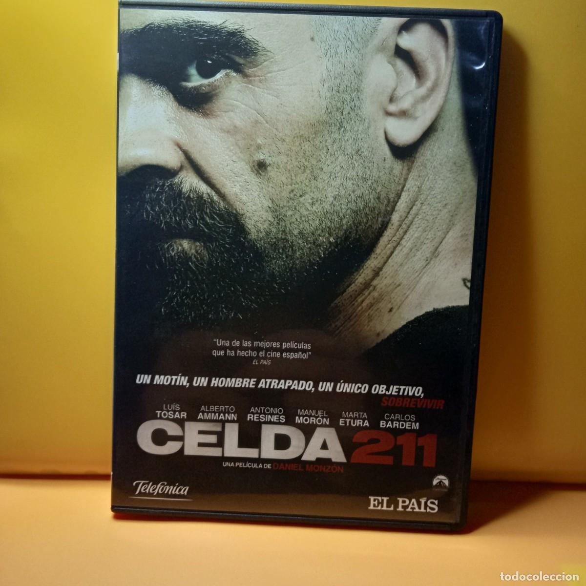 Cine: CELDA 211. LUIS TOSAR. ALBERTO AMMANN. DVD. (ESPIONAJE) FORMATO: SLIM