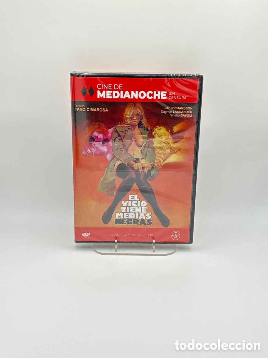 Cine: El vicio tiene medias Negras DVD