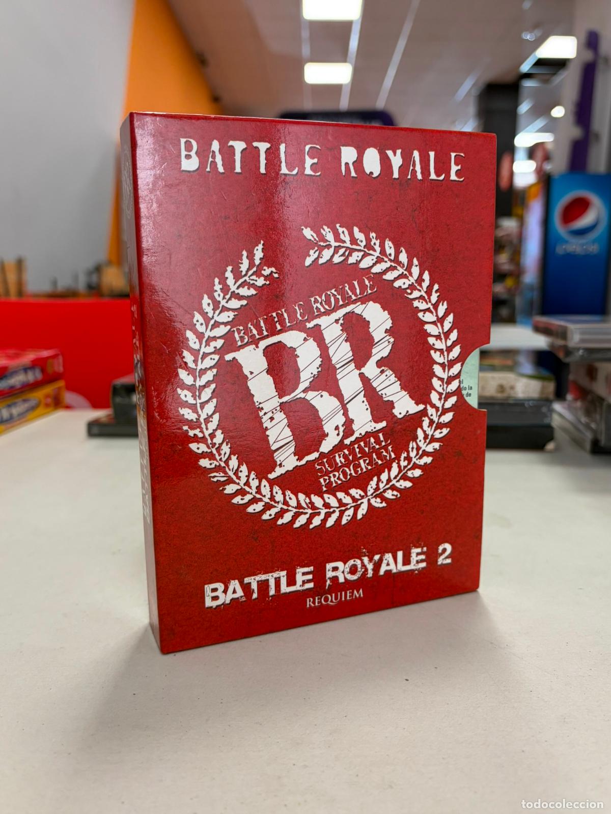 Cine: PACK BATTLE ROYALE 1 Y BATTLE ROYALE 2 (REQUIEM) KINJI FUKASAKU. 2 DVDS