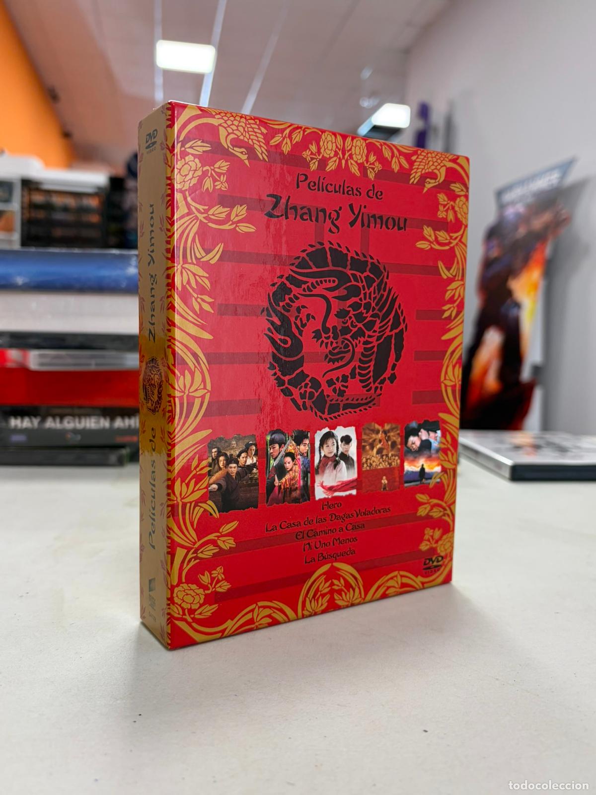 Cine: Lote 5 DVD. Pel&iacute;culas de Zhang Yimou. Con libro Cada pelicula en detalles