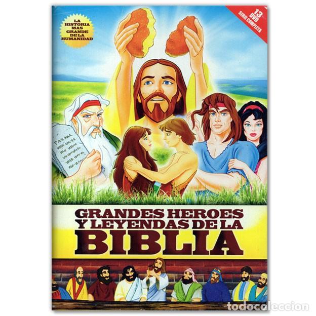 Cine: GRANDES HEROES Y LEYENDAS DE LA BIBLIA 13 DVD