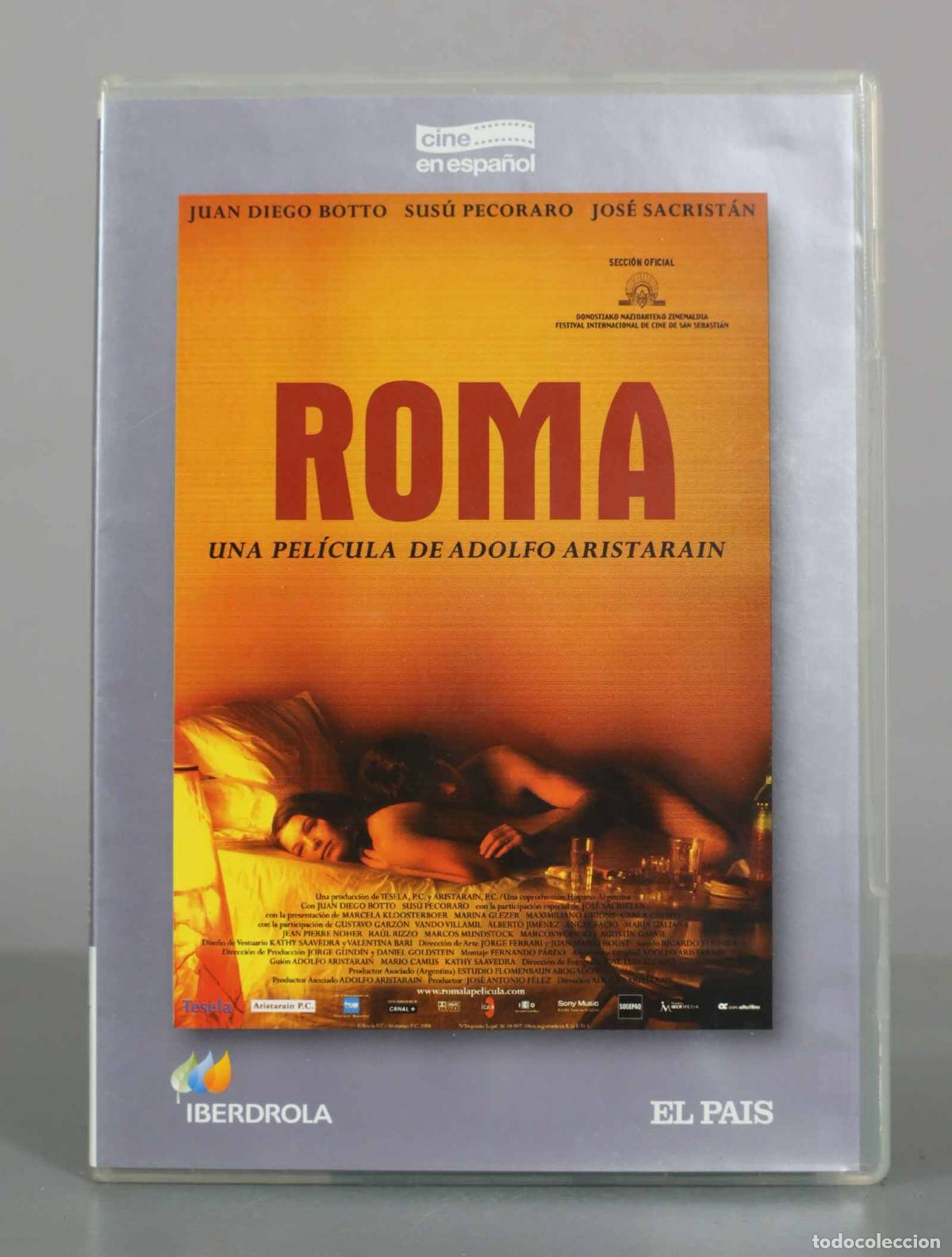 Cine: DVD. Roma - Adolfo Aristarain, Juan Diego Botto, Sus&uacute; Pecoraro, Jos&eacute; Sacrist&aacute;n
