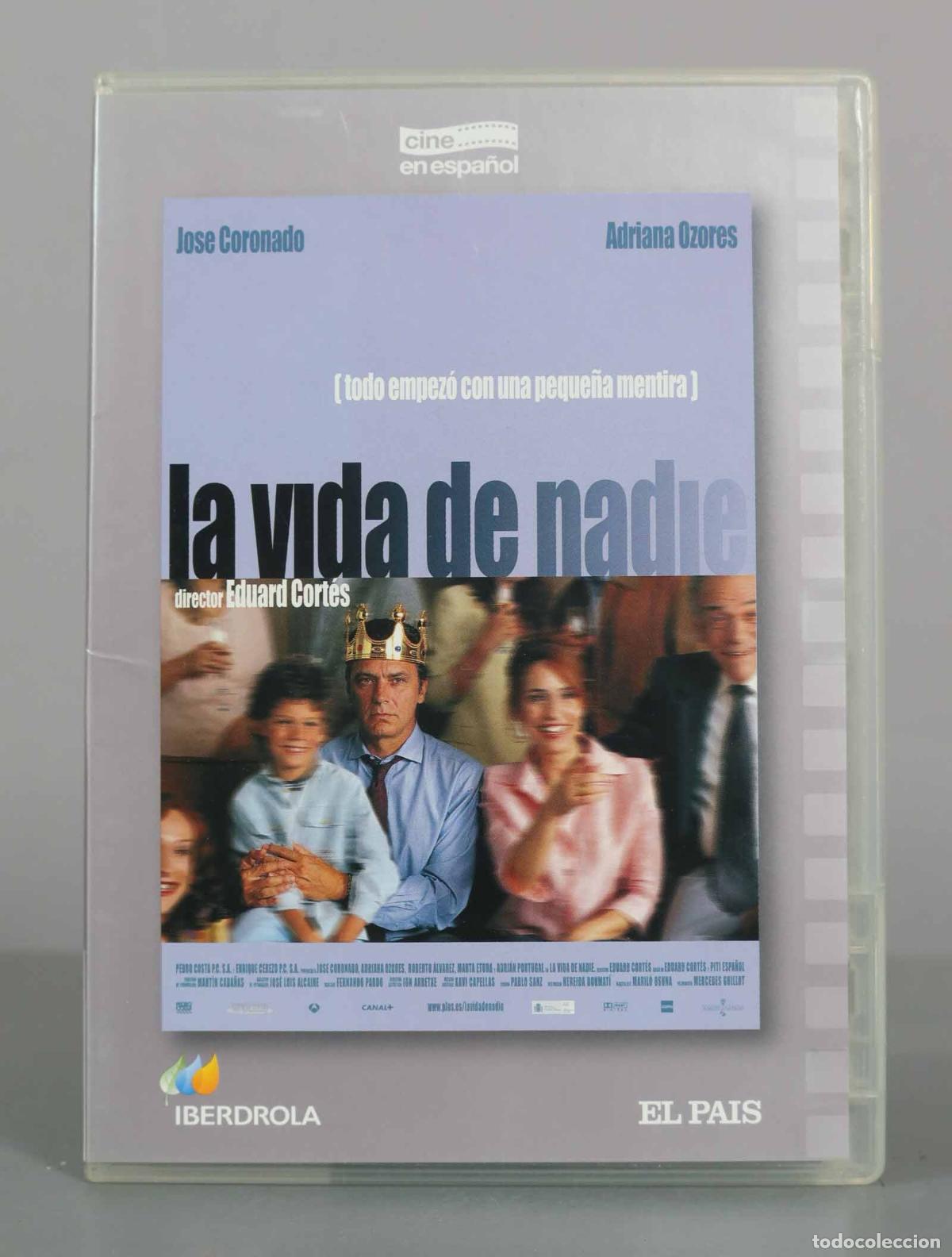 Cine: DVD. La vida de nadie - Eduard Cort&eacute;s, Jos&eacute; Coronado, Adriana Ozores, Marta Etura