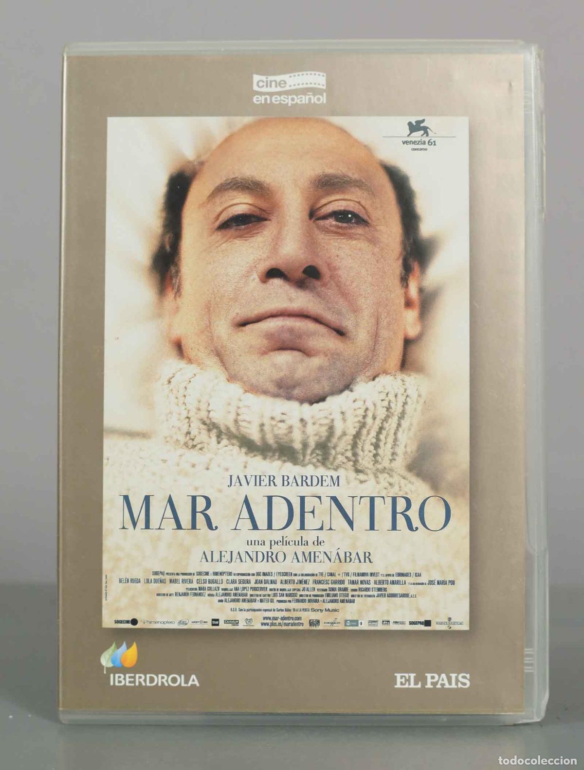 Cine: DVD. Mar adentro - Alejandro Amen&aacute;bar, Javier Bardem