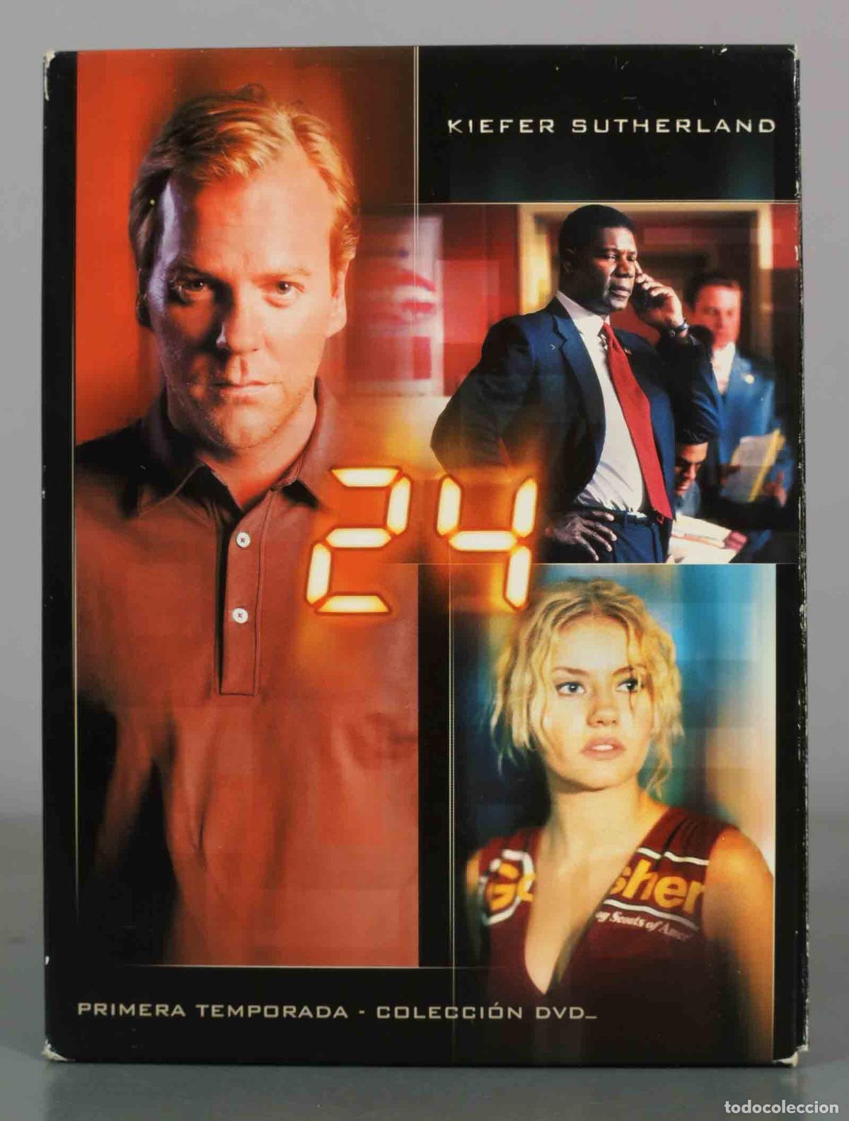 Cine: DVD. 24 Primera Temporada - Kiefer Sutherland, Dennis Haysbert, Elisha Cuthbert