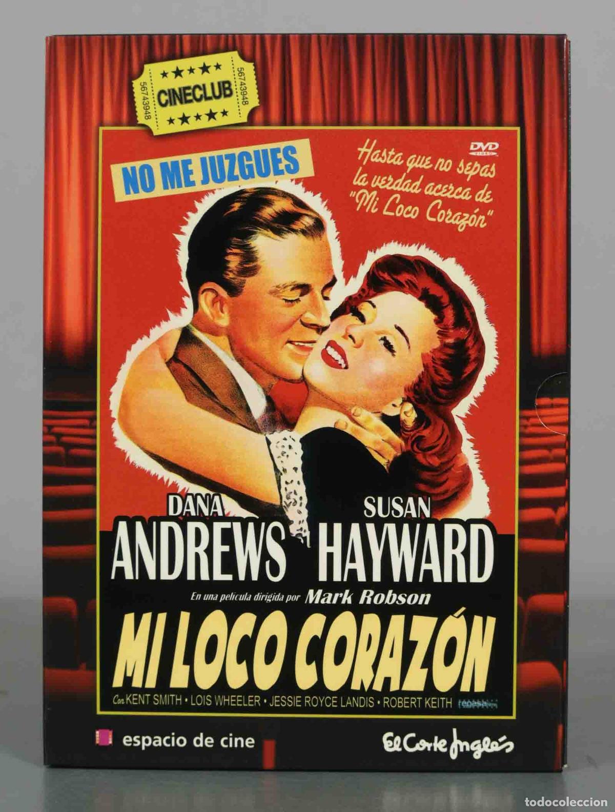 Cine: DVD. Mi loco coraz&oacute;n - Mark Robson, Dana Andrews, Susan Hayward