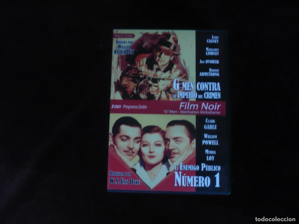 Cine: g men contra el imperio del crimen + el enemigo publico numero 1 - dvd como nuevos
