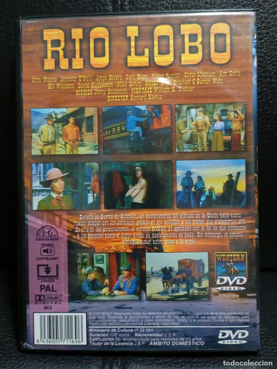 Cine: RIO LOBO - DVD - JOHN WAYNE - Foto 2