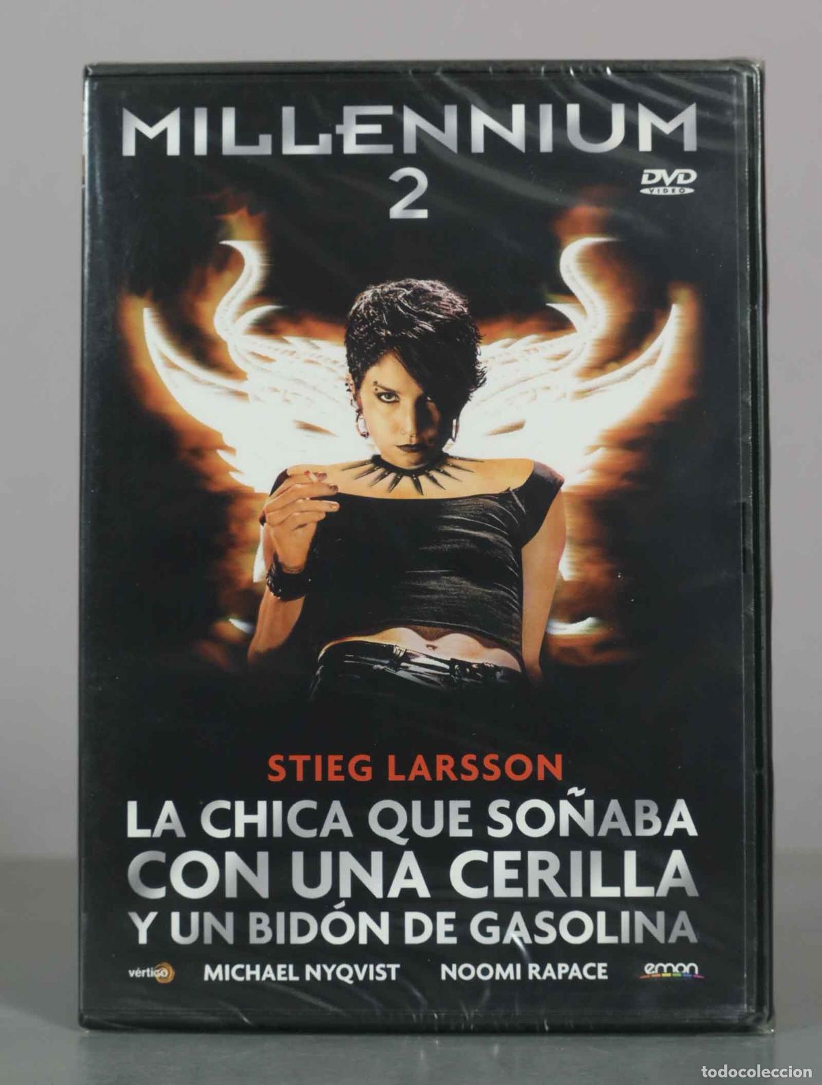 Cine: DVD. La chica que so&ntilde;aba con una cerilla y un bid&oacute;n de gasolina - Millennium 2 - Daniel PRECINTADO