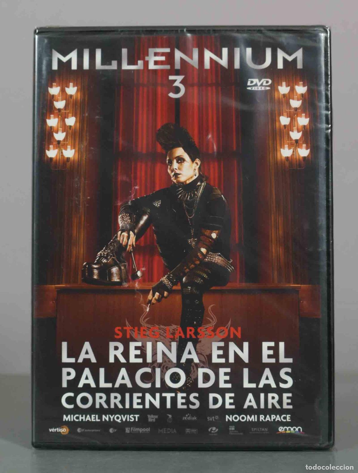 Cine: DVD. Millennium 3: La Reina en el Palacio de las Corrientes de Aire - Daniel Alfredson, PRECINTADO