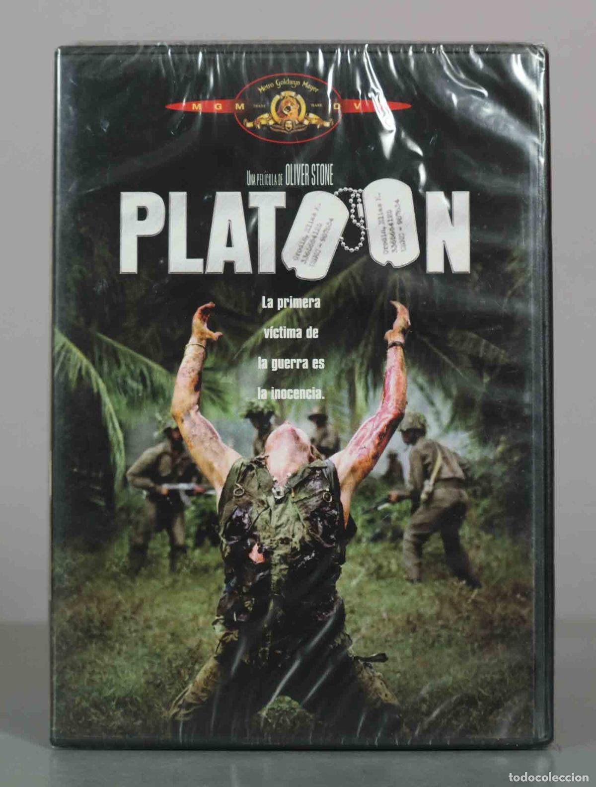 Cine: DVD. Platoon - Oliver Stone, Tom Berenger, Willem Dafoe, Charlie Sheen PRECINTADO