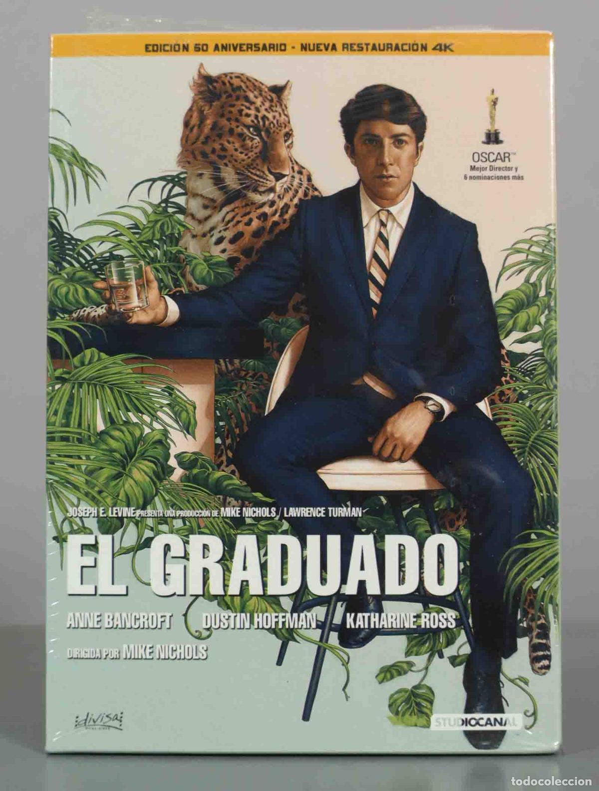 Cine: DVD. El Graduado - Mike Nichols, Dustin Hoffman, Anne Bancroft, Katharine Ross PRECINTADO