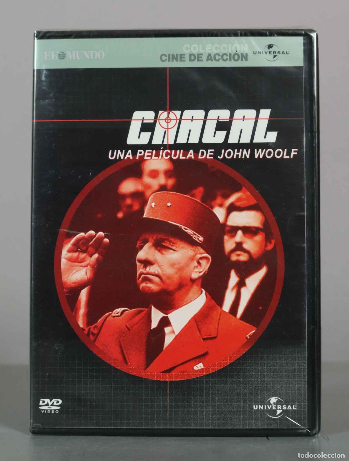 Cine: DVD. Chacal - Fred Zinnemann, Edward Fox, Michael Lonsdale, Derek Jacobi PRECINTADO