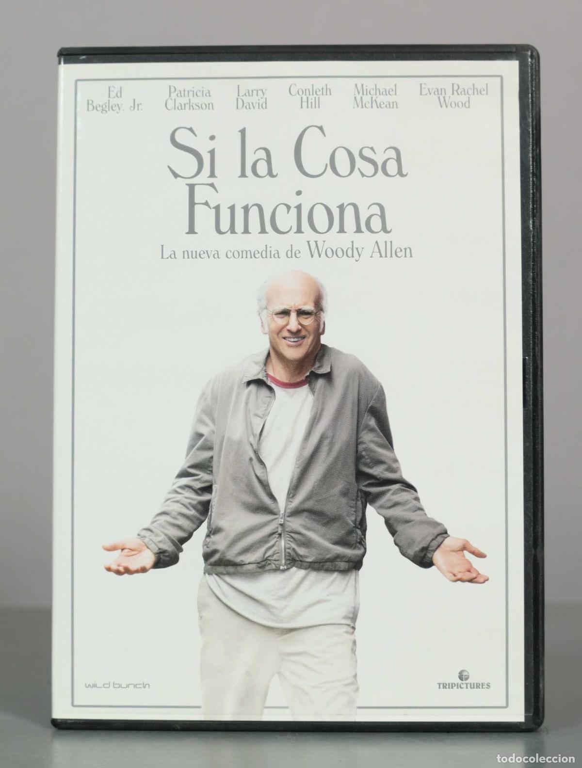Cine: DVD. Si la cosa funciona - Woody Allen, Larry David, Evan Rachel Wood, Patricia Clarkson, Ed Begley