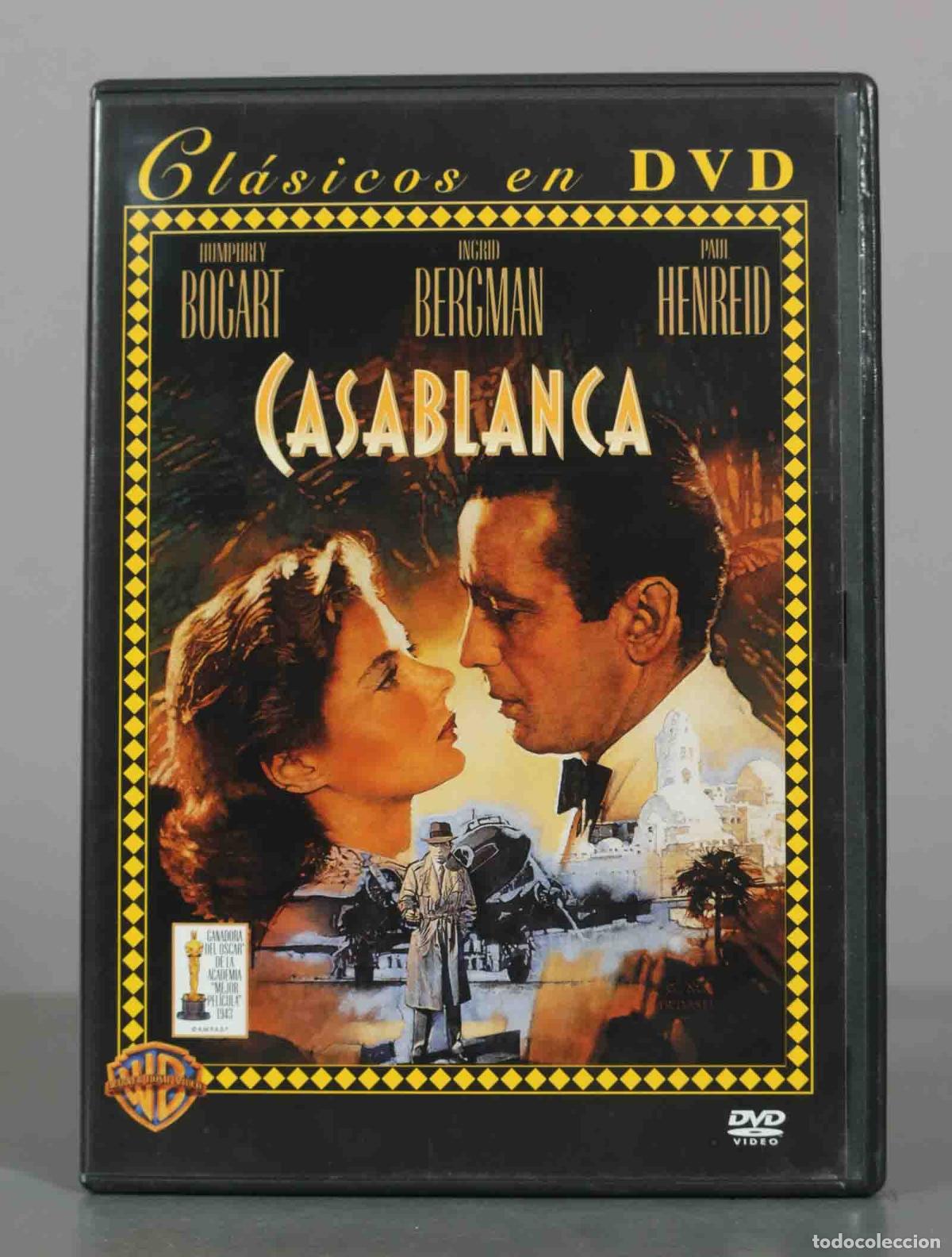 Cine: DVD. Casablanca - Humphrey Bogart, Ingrid Bergman, Paul Henreid