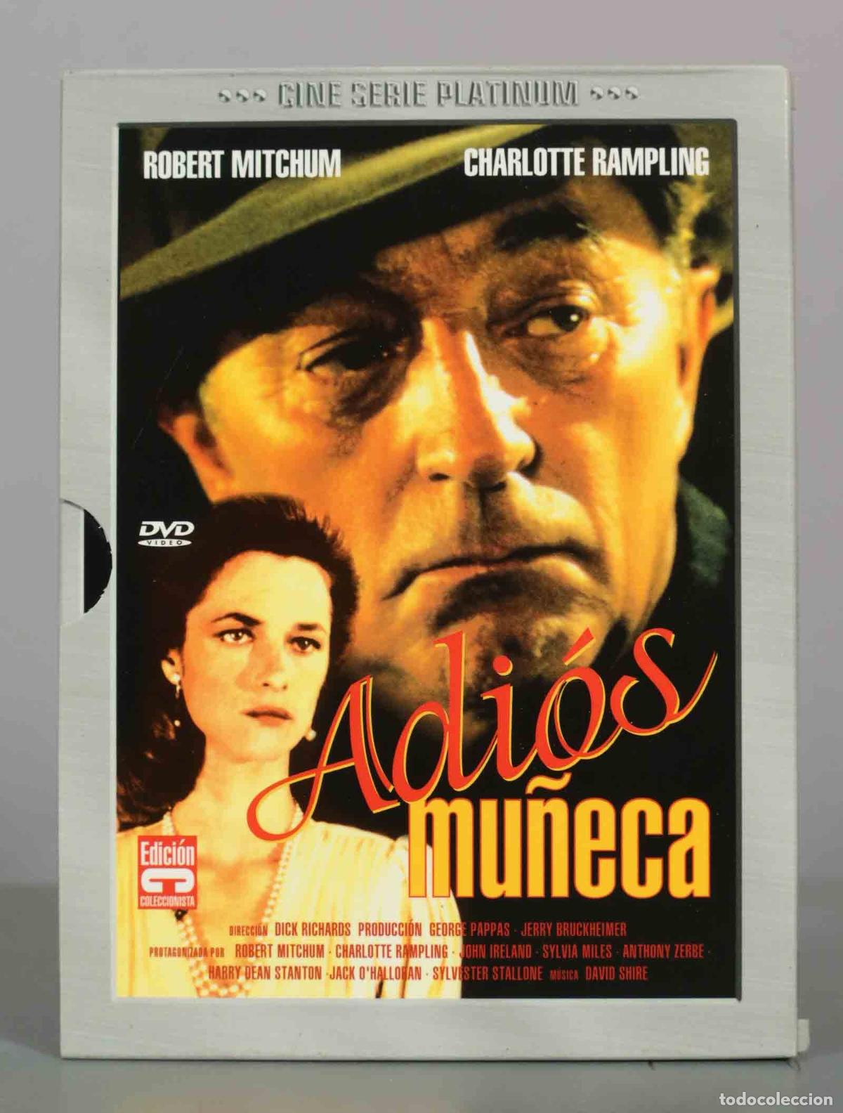 Cine: DVD. Adi&oacute;s, mu&ntilde;eca - Dick Richards, Robert Mitchum, Charlotte Rampling