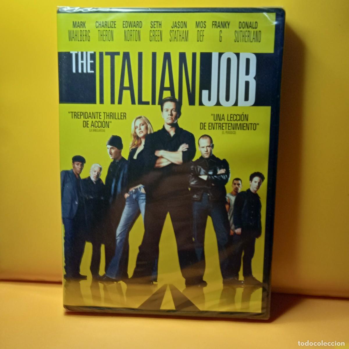 Cine: THE ITALIAN JOB. MARK WAHLBERG. DVD. (ESPIONAJE)