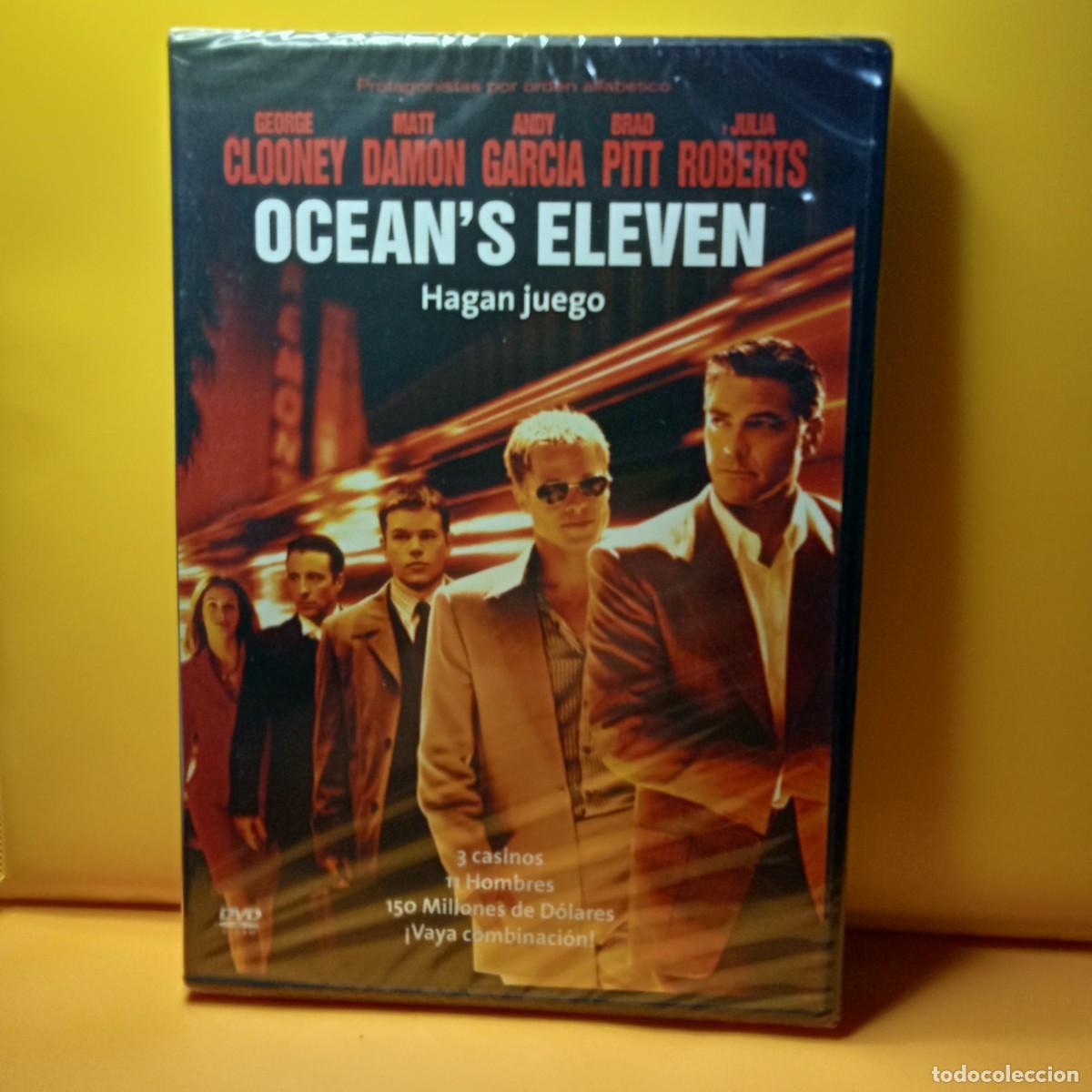 Cine: OCEAN&acute;S ELEVEN. GEORGE CLOONEY. MATT DAMON. ANDY GARCIA. DVD (ESPIONAJE)