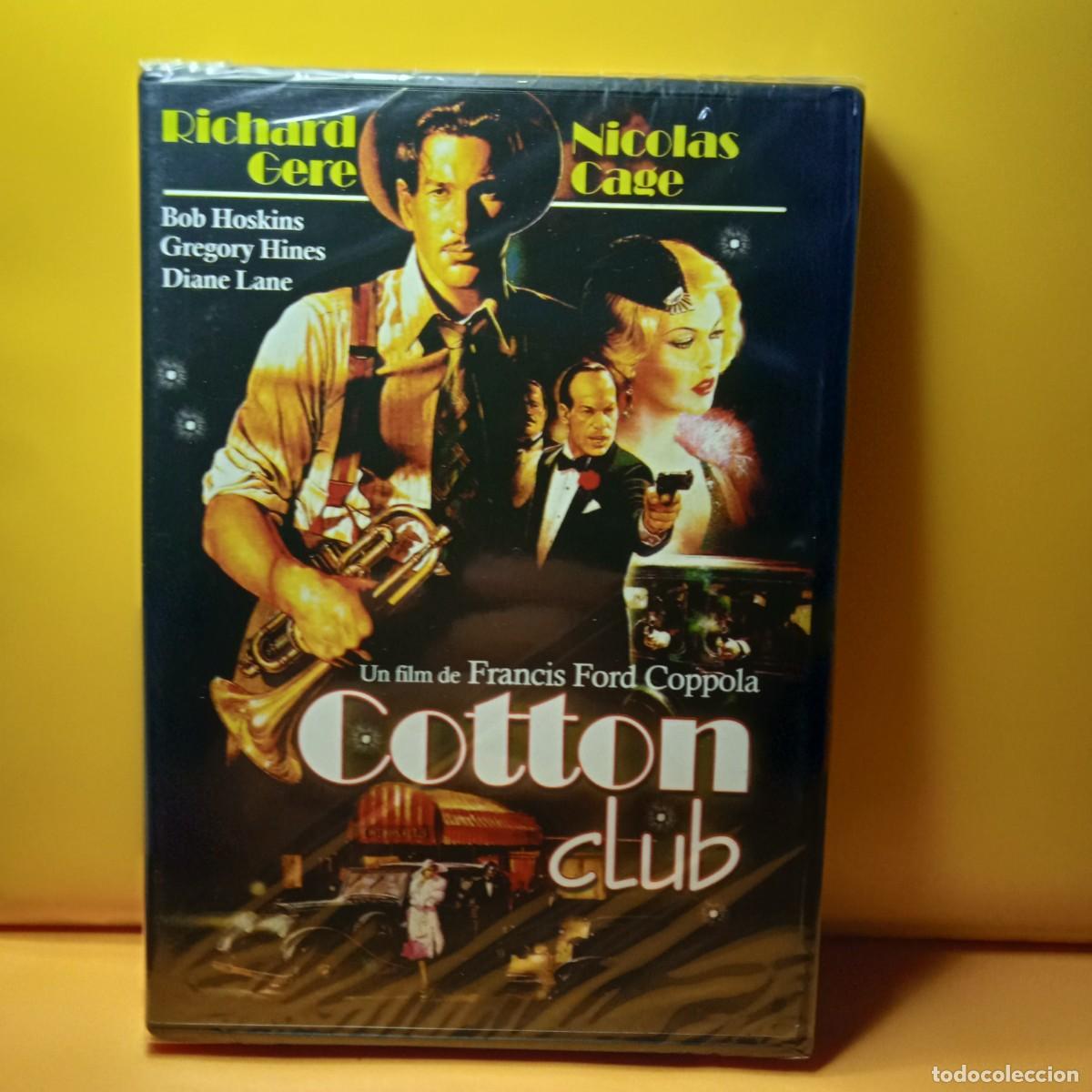 Cine: DVD. PELICULA. COTTON CLUB. RICHAR CERE. NICOLAS CAGE, FRANCIS FORD COPPOLA (ESPIONAJE)