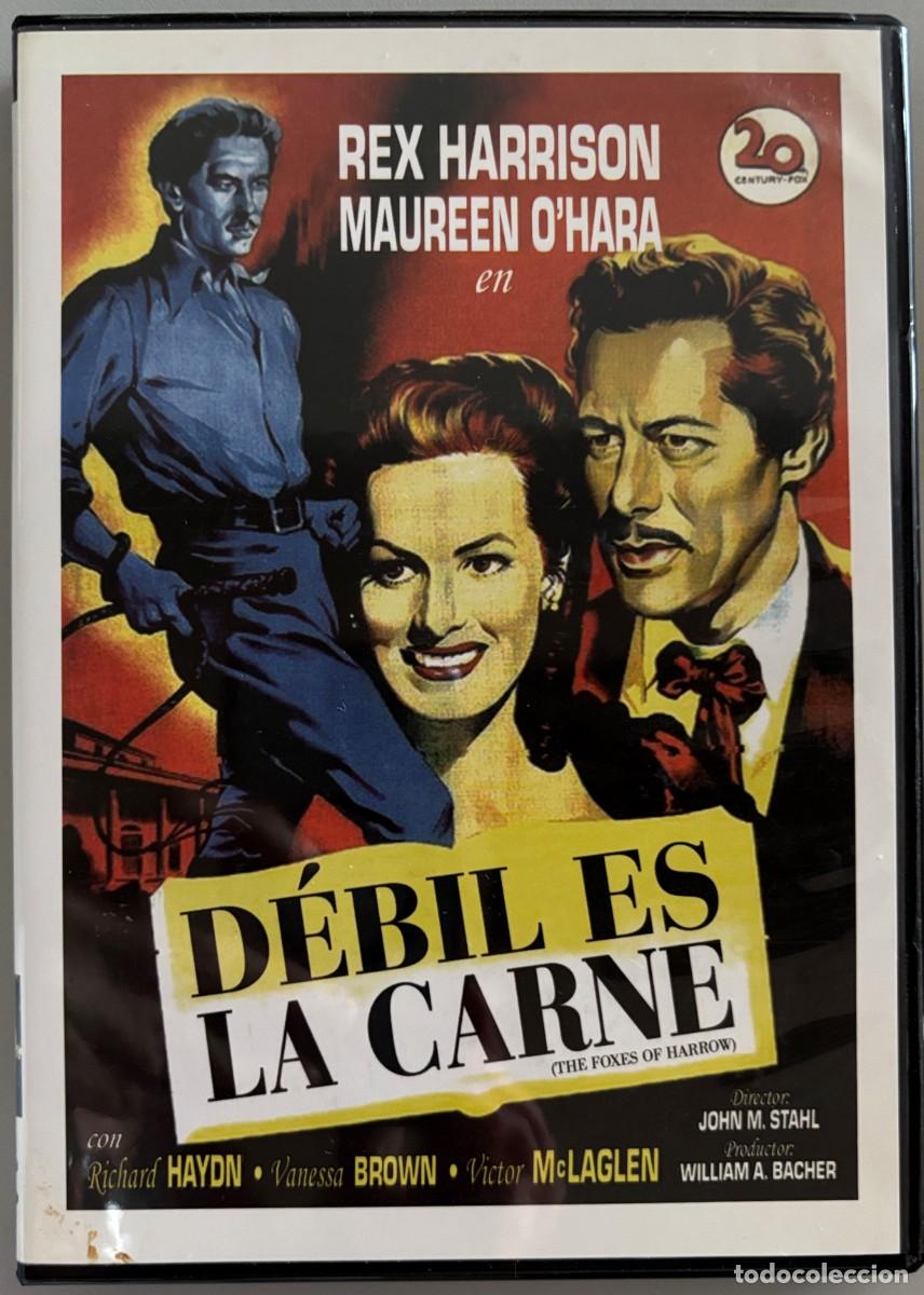 Cine: DEBIL ES LA CARNE (THE FOXES OF HARROW, 1947) REX HARRISON, MAUREEN O'HARA -FILM JOHN M. STAHL