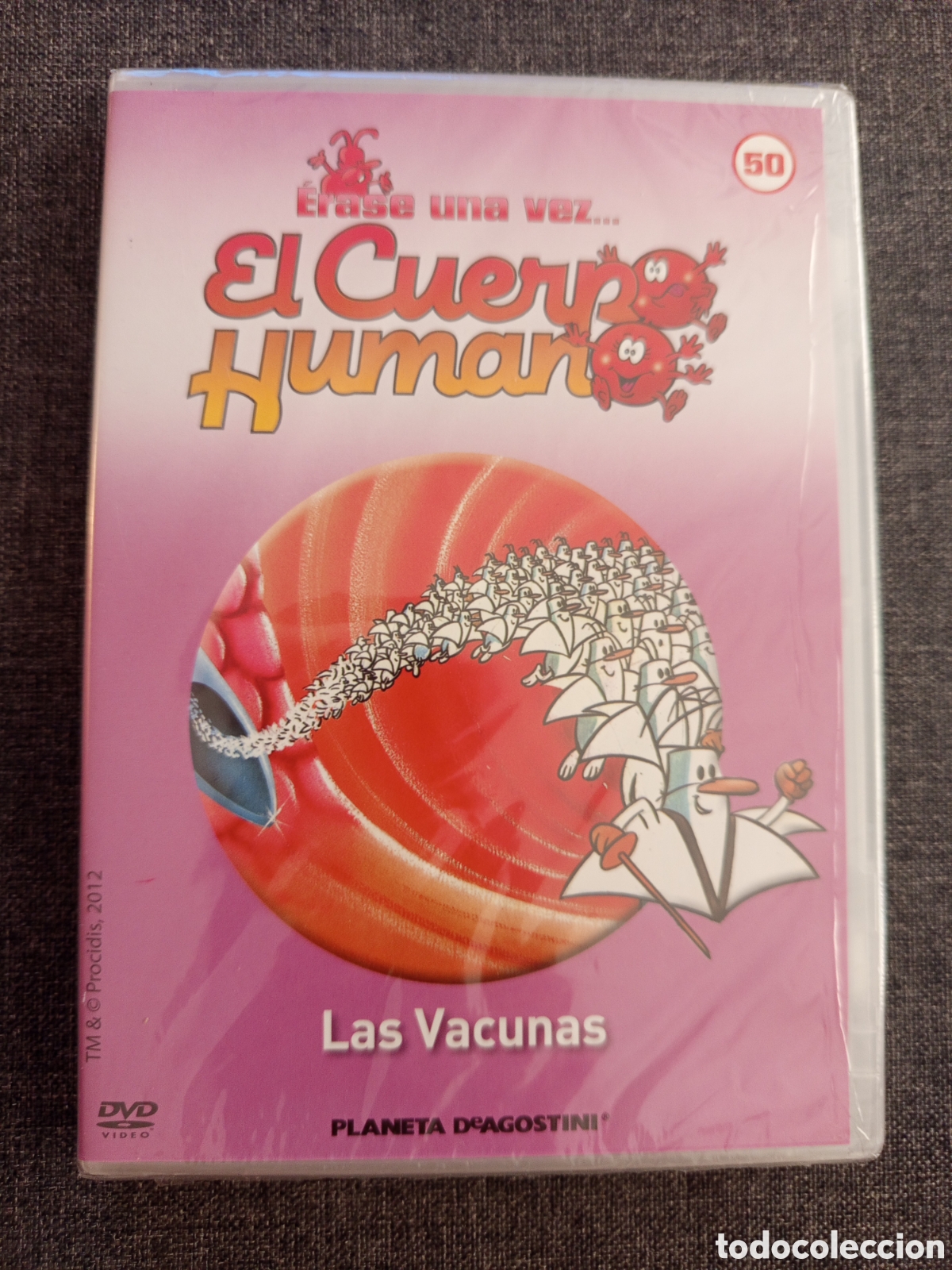 Cine: LAS VACUNAS (ERASE UNA VEZ... EL CUERPO HUMANO N&deg; 50) DVD PRECINTADO