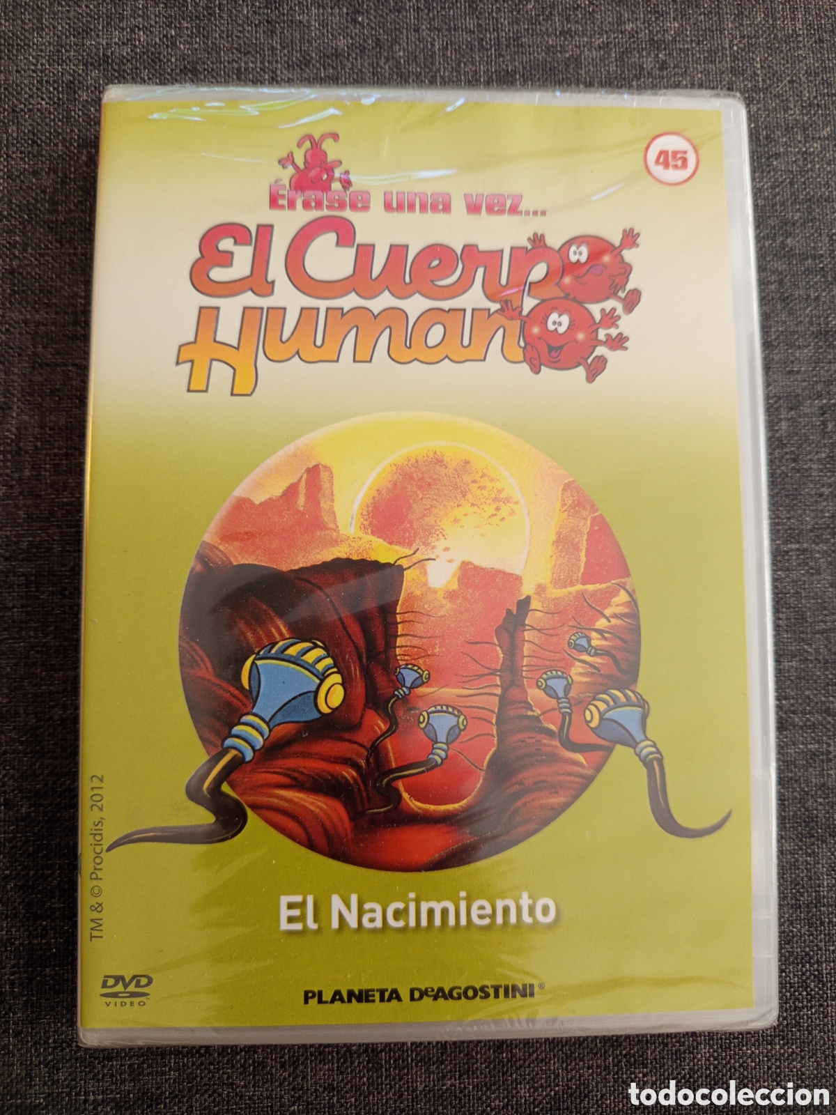 Cine: EL NACIMIENTO (ERASE UNA VEZ... EL CUERPO HUMANO N 45) DVD PRECINTADO
