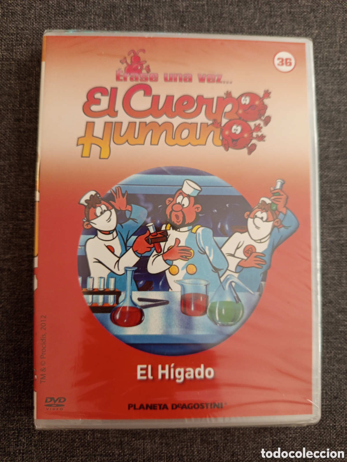 Cine: EL HIGADO (ERASE UNA VEZ... EL CUERPO HUMANO N 36) DVD PRECINTADO