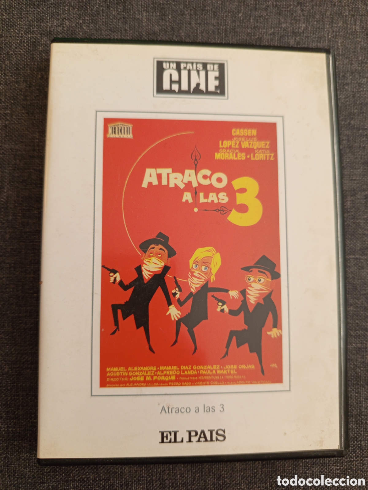 Cine: ATRACO A LAS 3 (DVD) DIRECTOR: JOSE MARIA FORQUE
