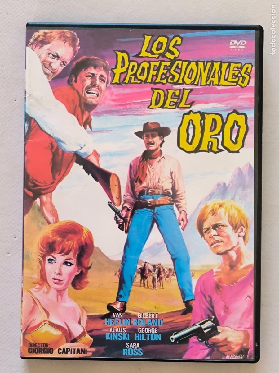 Cine: DVD LOS PROFESIONALES DEL ORO - GIORGIO CAPITANI (018)