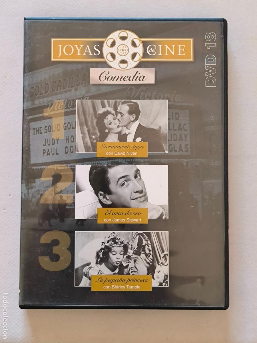 Cine: DVD ETERNAMENTE TUYA / EL ARCA DE ORO / LA PEQUE&Ntilde;A PRINCESA - JOYAS DEL CINE - COMEDIA (018)