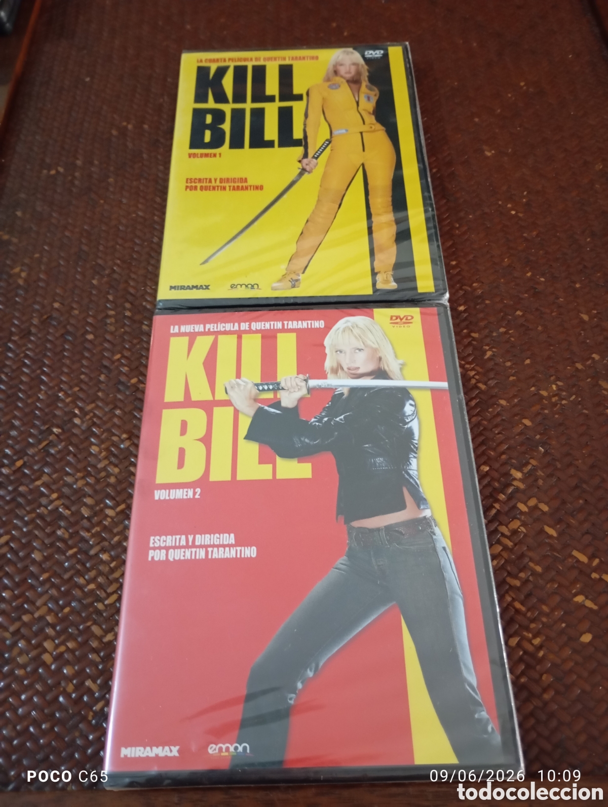 Cine: Kill bill volumen 1 y kill bill volumen 2 precintadas nuevas