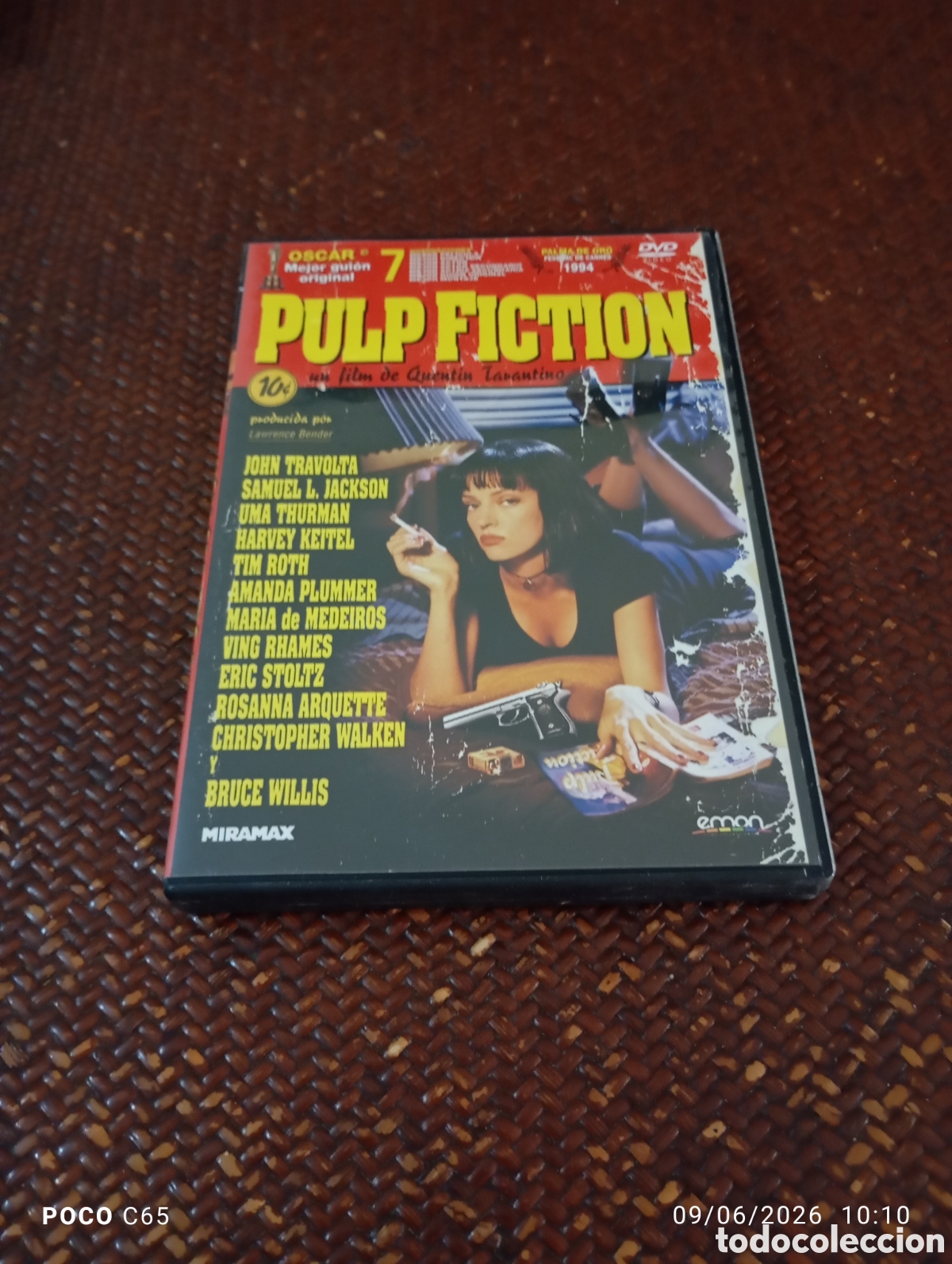 Cine: Pulp fiction DVD como nuevo