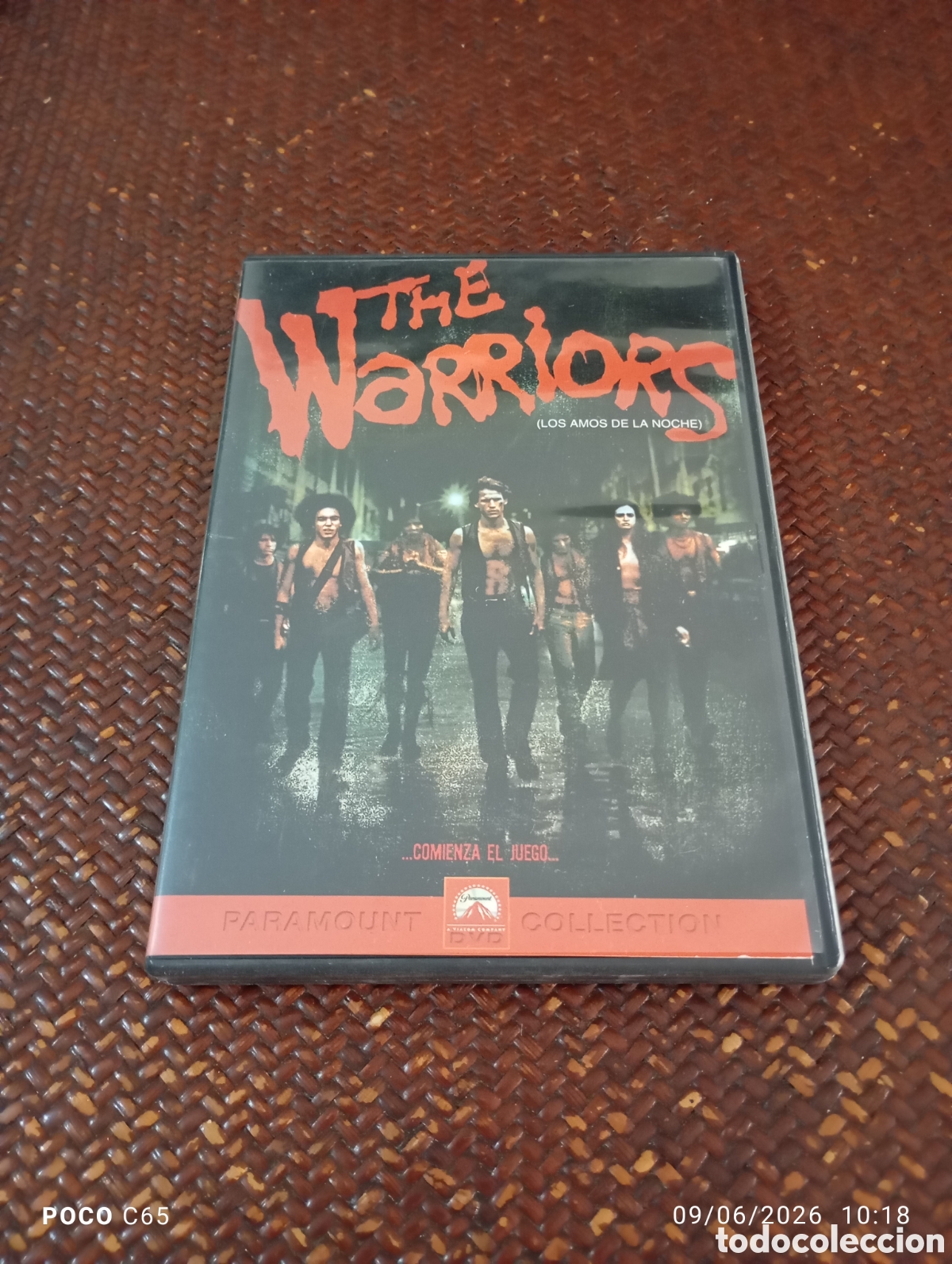Cine: The warriors DVD se&ntilde;ales de uso normal buen estado
