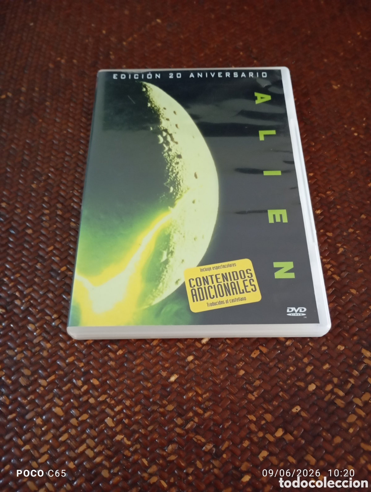 Cine: Alien edici&oacute;n 20 aniversario DVD como nueva
