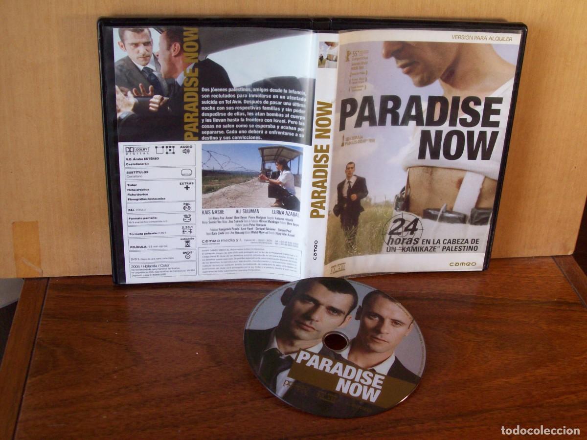 Cine: PARADISE NOW - KAIS NASHE - ALI SULIMAN - LUBNA AZABAL - DVD EDICION ALQUILER