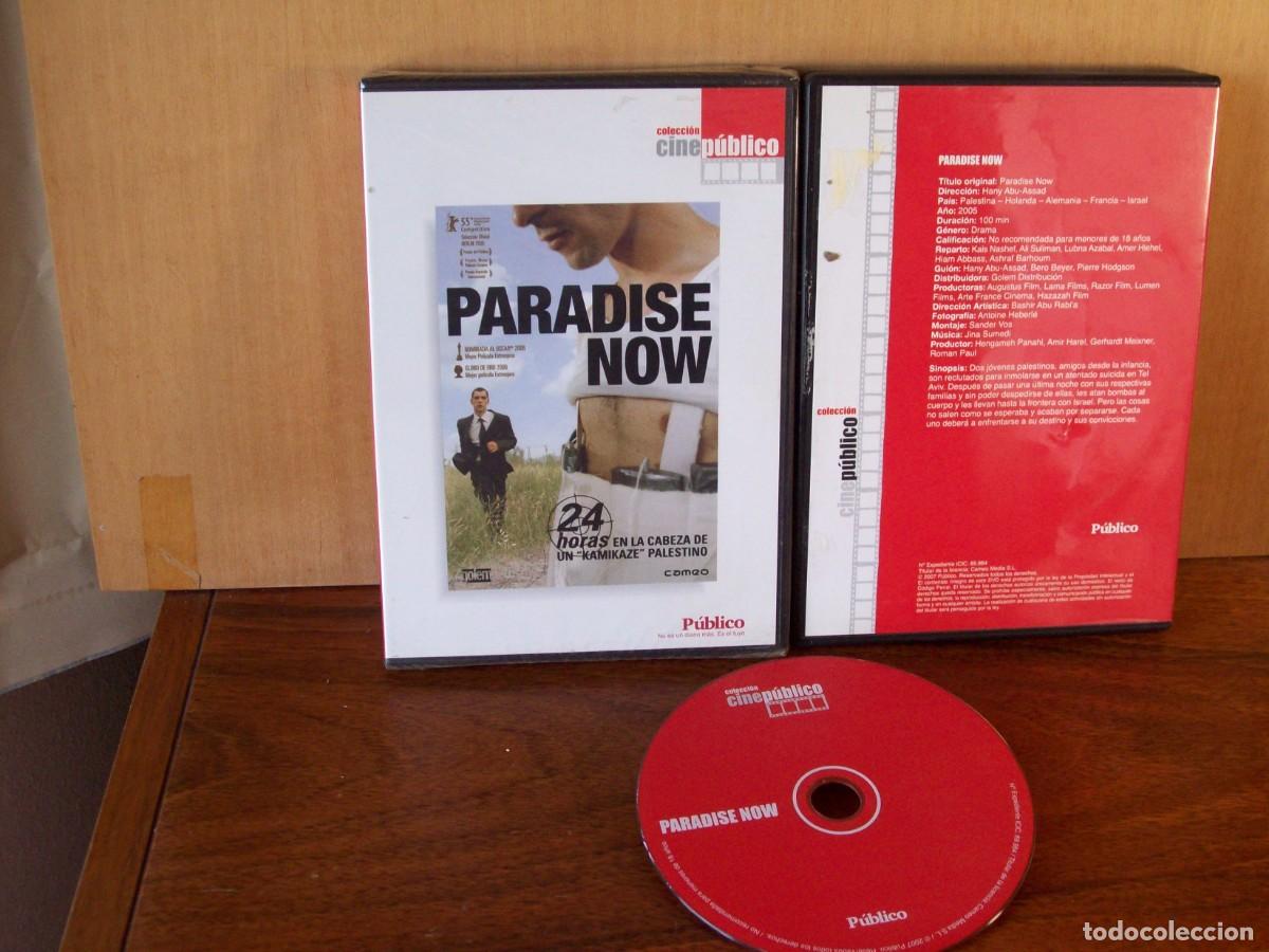 Cine: PARADISE NOW - KAIS NASHEF - ALI SULIMAN - LUBNA AZABAL - DVD EDICION PERIODICO PUBLICO NUEVO