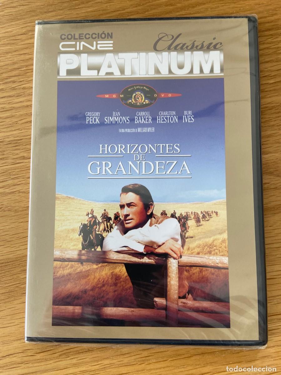 Cine: Horizontes de garndeza PRECINTADO Gregory Peck Jean SimmonsCarroll Baker Charlon Heston W Wyler