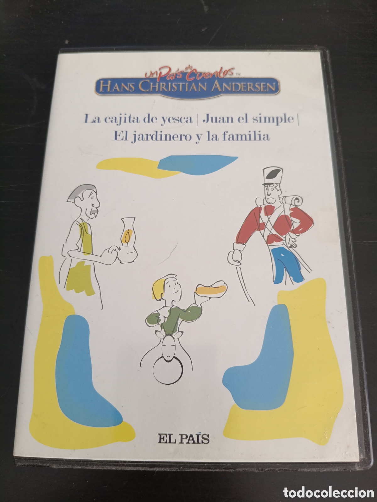 Cine: Un pais de cuentos. DVD. La cajita de yesca. Juan el simple. El jardinero y la familia