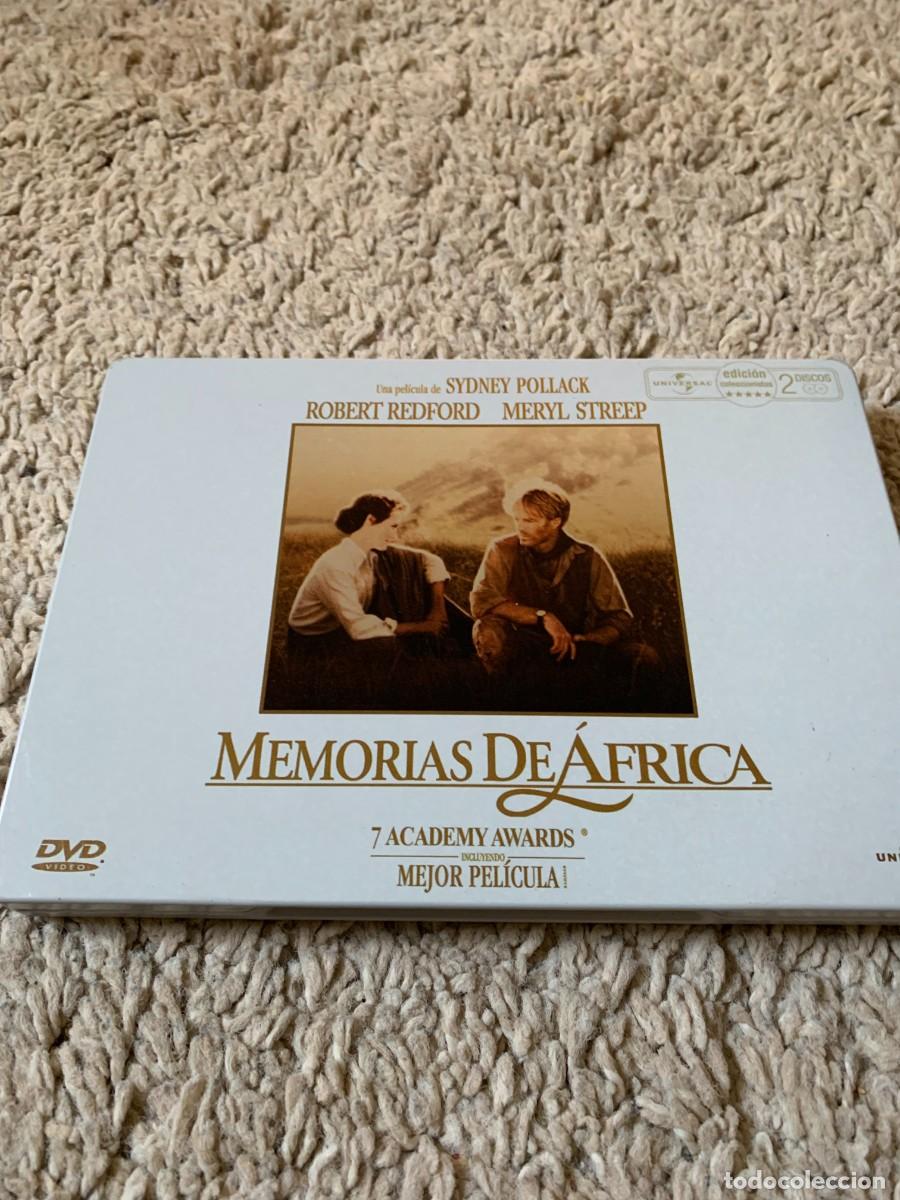 Cine: MEMORIAS DE AFRICA. ED. ESPECIAL 2 DISCOS DVD. INCLUYE LIBRILLO. ESTUCHE MATALICO