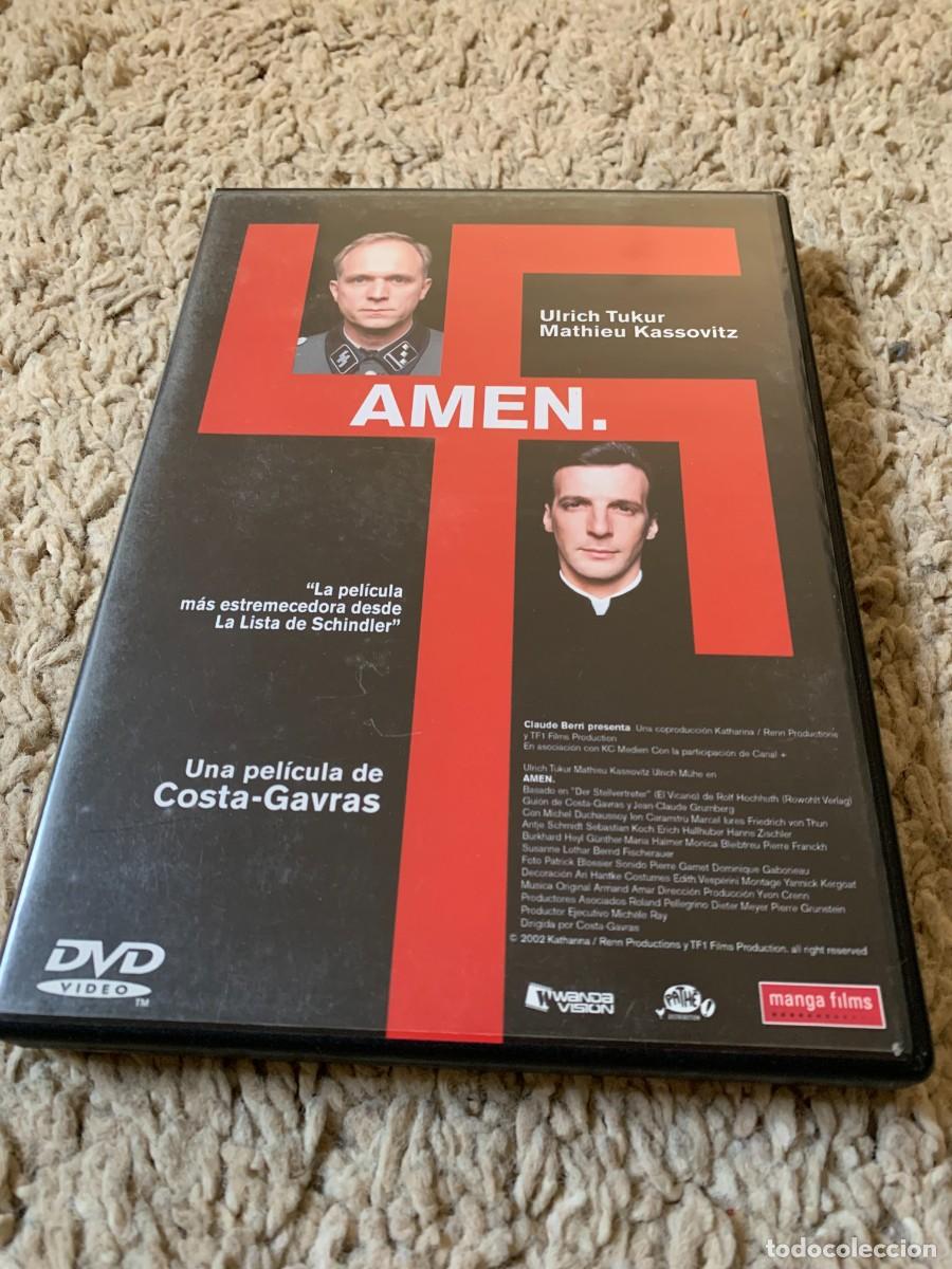 Cine: AMEN. ED. ESPECIAL 2 DISCOS DVD. BUENA CONSERVACION. PEDIDO MINIMO 10 EUROS.