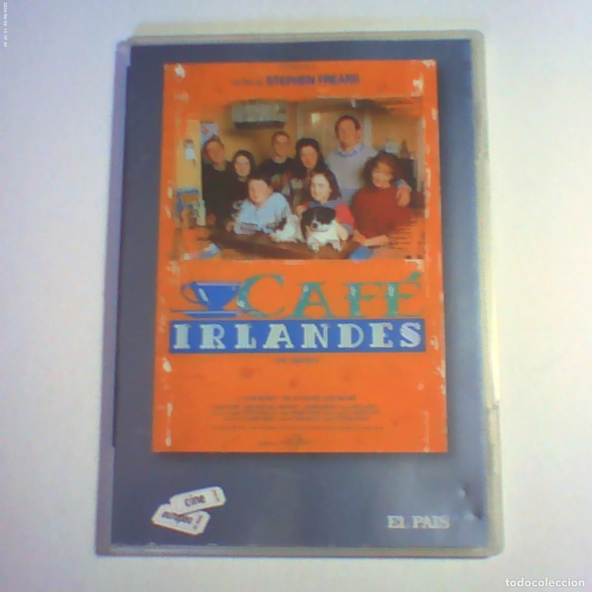 Cine: dvd caf&eacute; irland&eacute;s. colm meaney. 90 min caja fina (seminuevo)